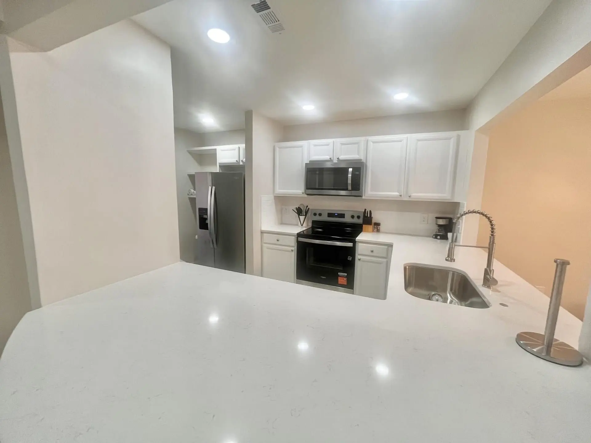 Integrated appliance and pantry detail