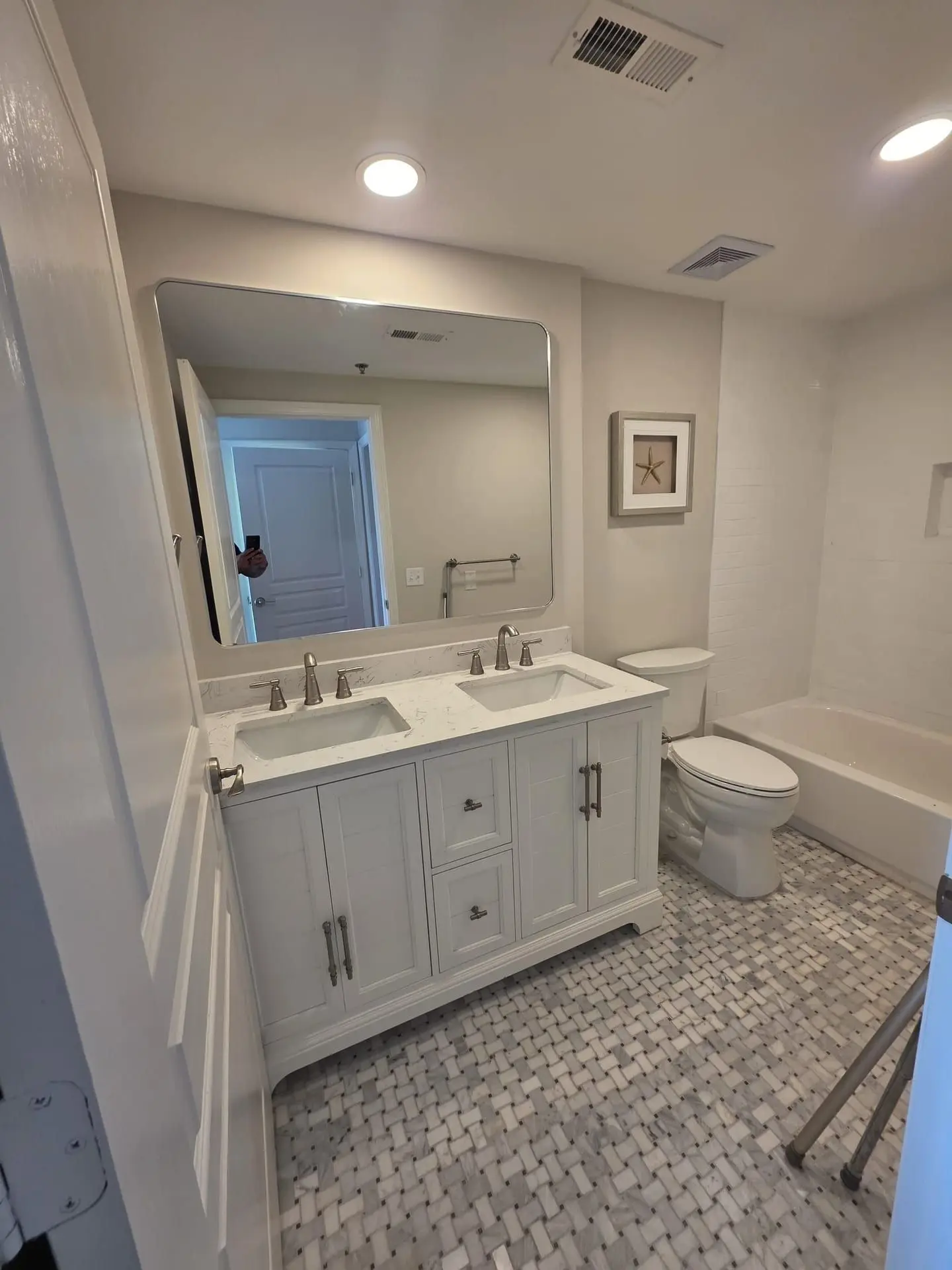 Spa bathroom after remodel